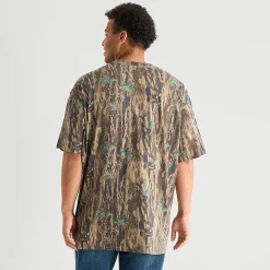 Arizona Mens Crew Neck Short Sleeve Big and Tall T-Shirt