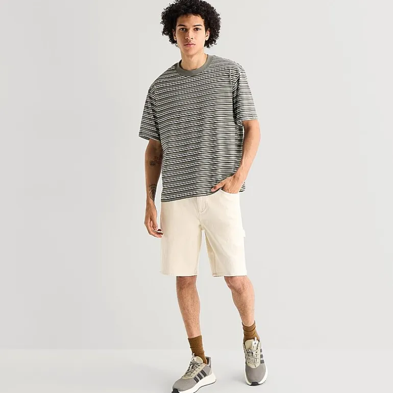 Arizona Mens Crew Neck Short Sleeve Big and Tall T-Shirt