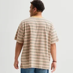Arizona Mens Crew Neck Short Sleeve Big and Tall T-Shirt