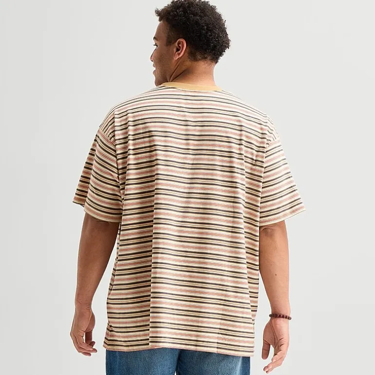 Arizona Mens Crew Neck Short Sleeve Big and Tall T-Shirt