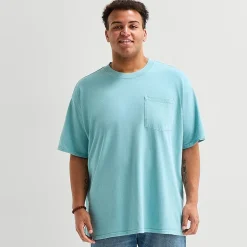 Arizona Mens Crew Neck Short Sleeve Big and Tall T-Shirt