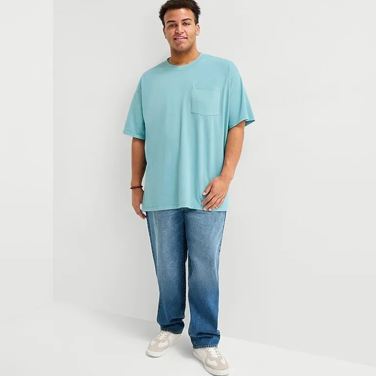 Arizona Mens Crew Neck Short Sleeve Big and Tall T-Shirt