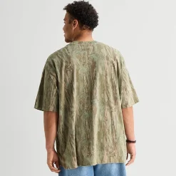 Arizona Mens Crew Neck Short Sleeve Big and Tall T-Shirt