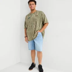 Arizona Mens Crew Neck Short Sleeve Big and Tall T-Shirt
