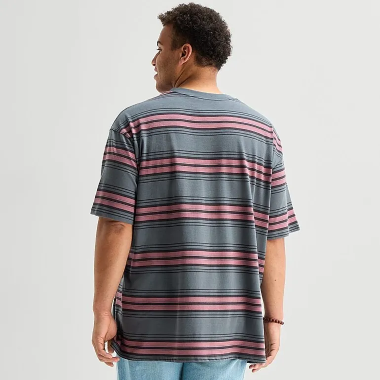 Arizona Mens Crew Neck Short Sleeve Big and Tall T-Shirt