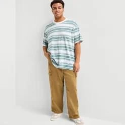Arizona Mens Crew Neck Short Sleeve Big and Tall T-Shirt
