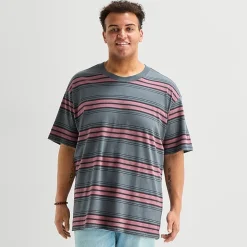 Arizona Mens Crew Neck Short Sleeve Big and Tall T-Shirt