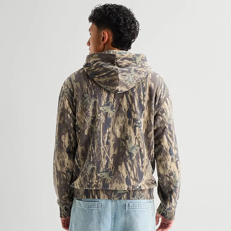 Arizona Mens Long Sleeve Fleece Hoodie