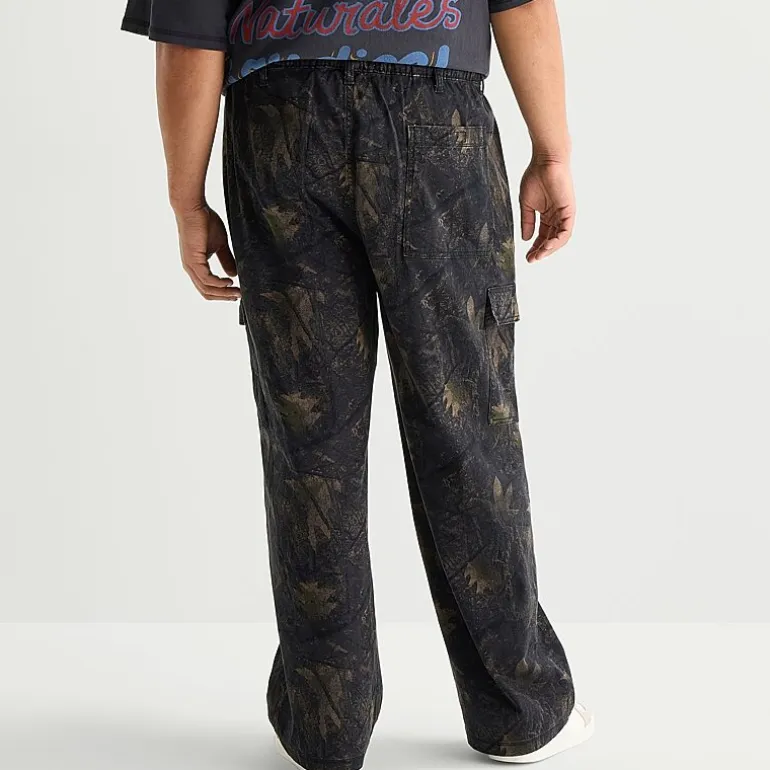 Arizona Mens Loose Fit Big and Tall Cargo Pant