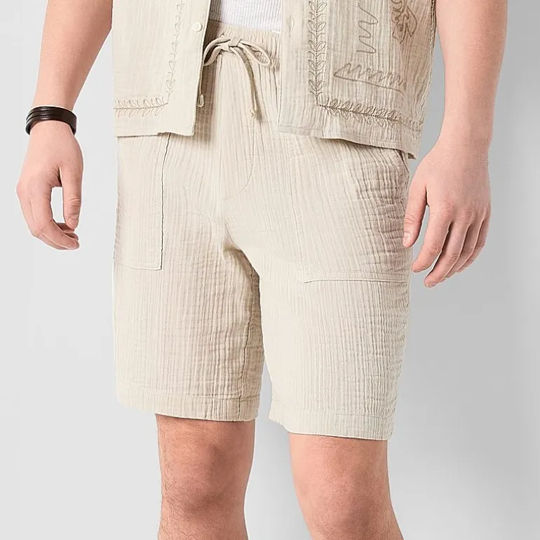 Arizona 8 1/2" Mens Relaxed Fit Pull-On Short