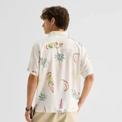 Arizona Mens Short Sleeve Regular Fit Button-Down Shirt