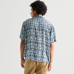 Arizona Mens Short Sleeve Relaxed Fit Button-Down Shirt