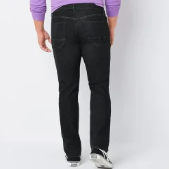 Arizona Mens Tapered Leg Athletic Fit Jean