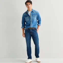 Arizona Mens Tapered Leg Athletic Fit Jean