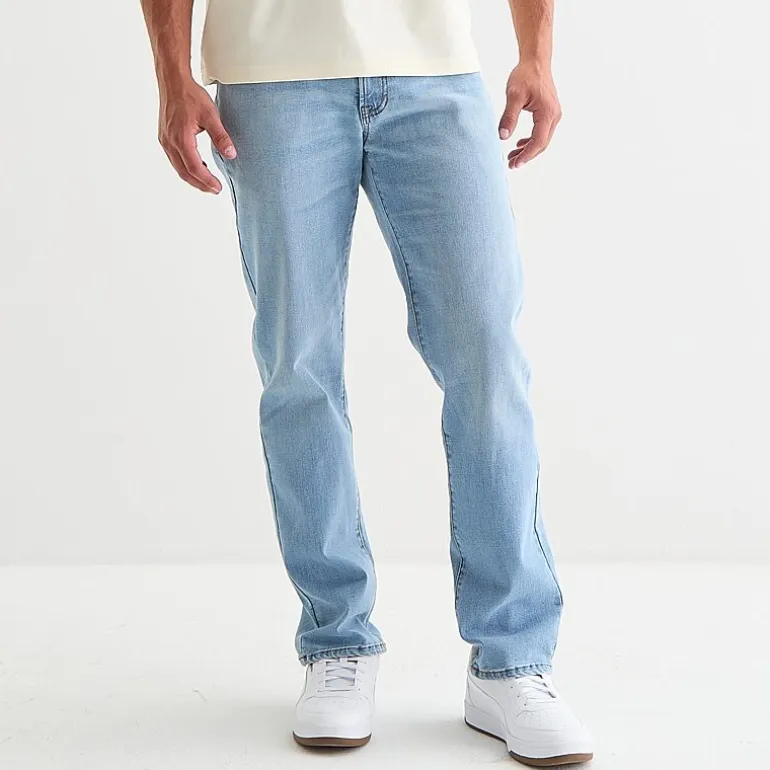 Arizona Mens Tapered Leg Athletic Fit Jean
