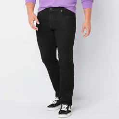 Arizona Mens Tapered Leg Athletic Fit Jean