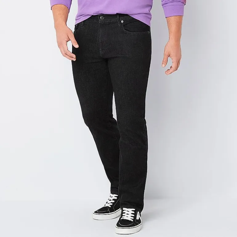 Arizona Mens Tapered Leg Athletic Fit Jean
