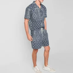 Arizona 6" Mens Textured Pull-On Short
