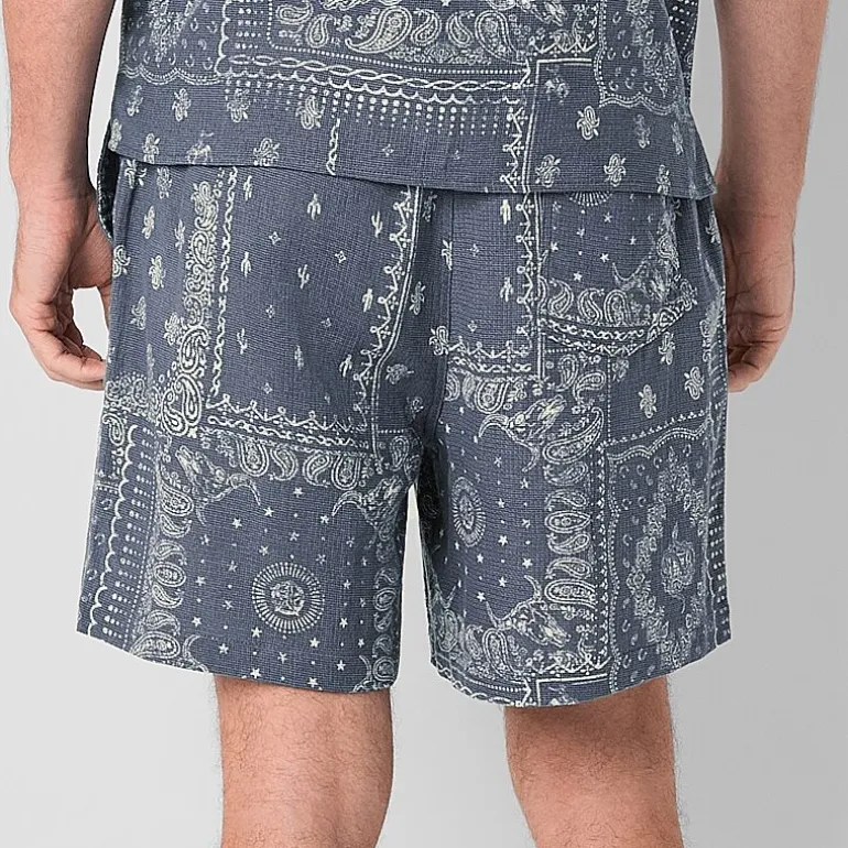 Arizona 6" Mens Textured Pull-On Short