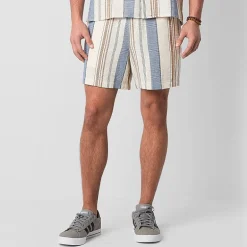 Arizona 6" Mens Textured Pull-On Short