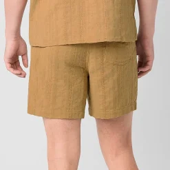 Arizona 6" Mens Textured Pull-On Short