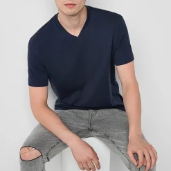 Arizona Mens V Neck Short Sleeve T-Shirt