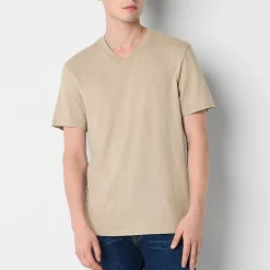Arizona Mens V Neck Short Sleeve T-Shirt