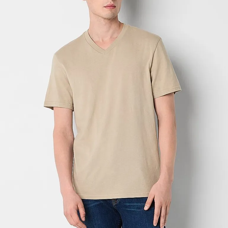 Arizona Mens V Neck Short Sleeve T-Shirt