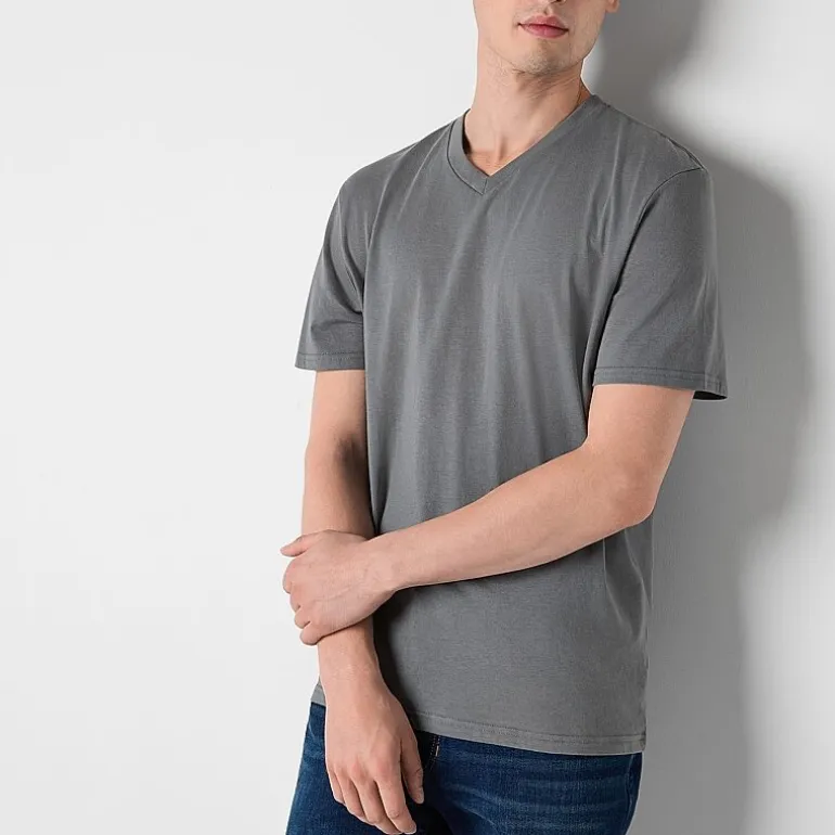 Arizona Mens V Neck Short Sleeve T-Shirt