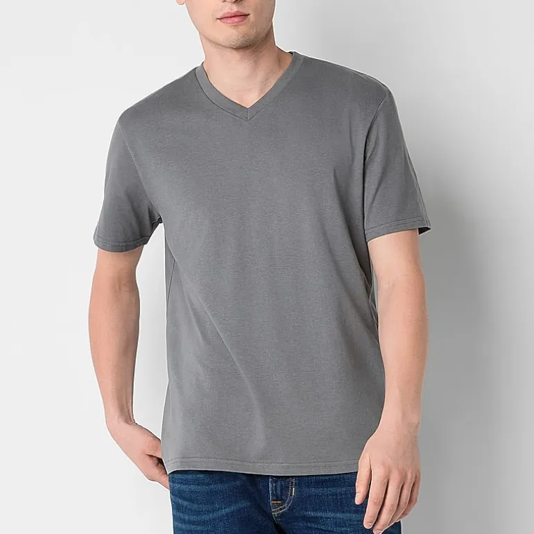 Arizona Mens V Neck Short Sleeve T-Shirt