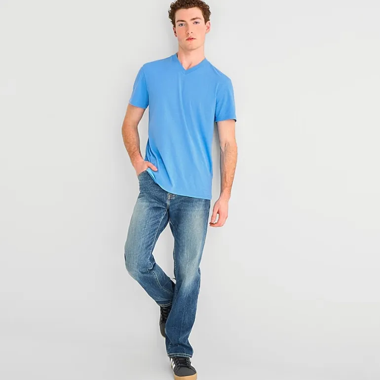 Arizona Mens V Neck Short Sleeve T-Shirt