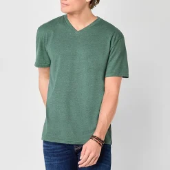 Arizona Mens V Neck Short Sleeve T-Shirt