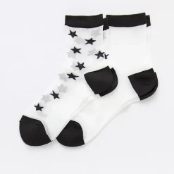 Arizona Sheer Womens 2 Pair Quarter Ankle Socks
