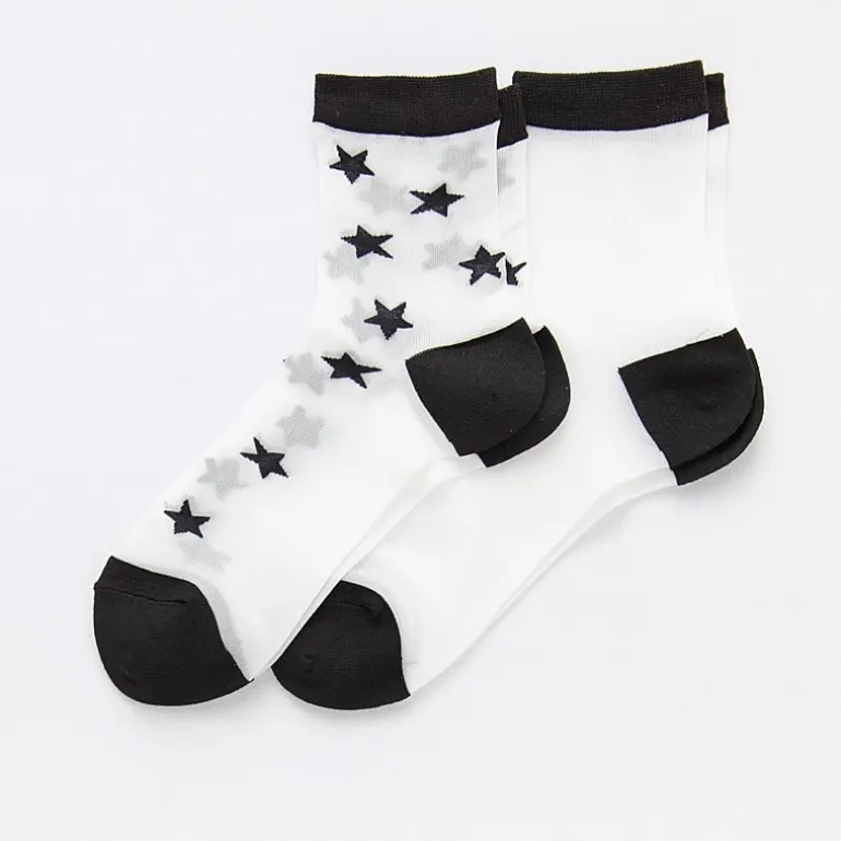Arizona Sheer Womens 2 Pair Quarter Ankle Socks