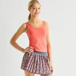 Arizona So Smooth Womens Juniors Scoop Neck Sleeveless Tank Top