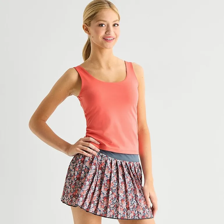 Arizona So Smooth Womens Juniors Scoop Neck Sleeveless Tank Top