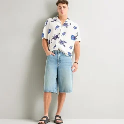Arizona Super Baggy Fit Mens 14" Denim Short