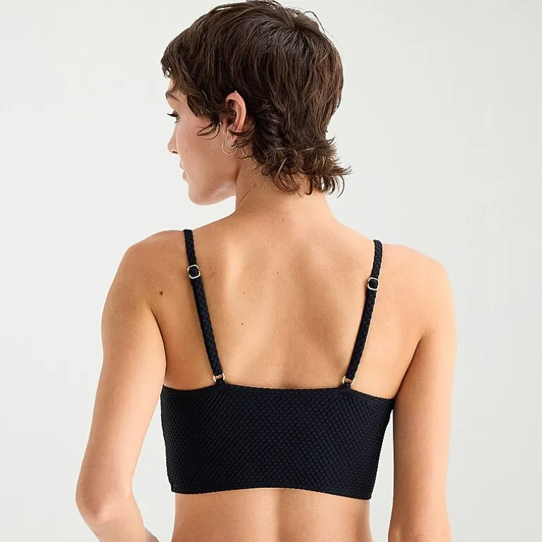 Arizona Womens Adjustable Straps Juniors Bralette Bikini Swimsuit Top