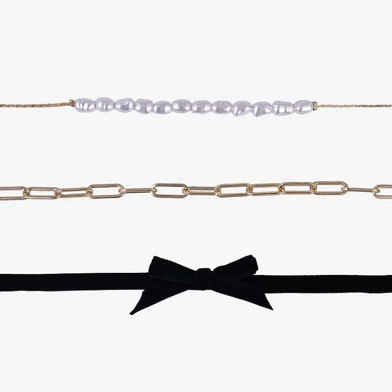 Arizona Womens Bow 12 Inch Choker Necklace