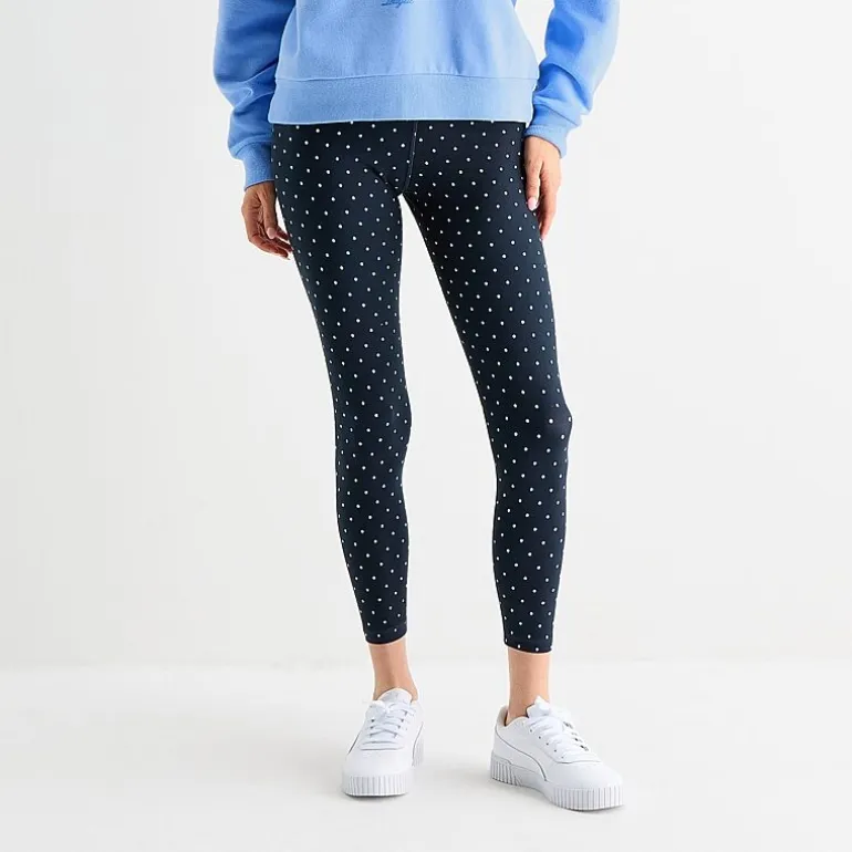 Arizona Womens High Rise Juniors 7/8 Ankle Legging