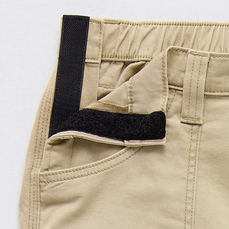 Arizona Womens Juniors Adaptive Seated Wear Wide Leg Low Rise Cargo Pant