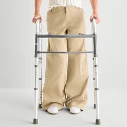 Arizona Womens Juniors Adaptive Easy-on + Easy-off Low Rise Cargo Pant