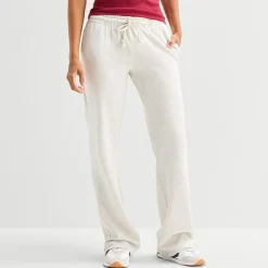 Arizona Womens Juniors Bootcut Sweatpant