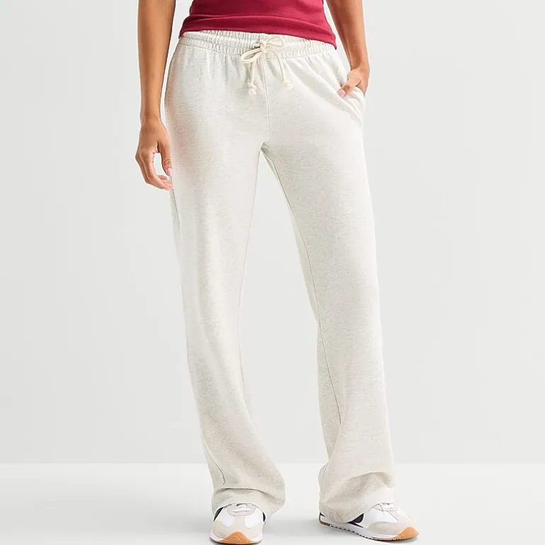 Arizona Womens Juniors Bootcut Sweatpant
