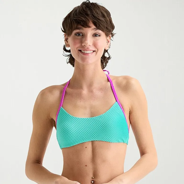 Arizona Womens Juniors Bralette Bikini Swimsuit Top