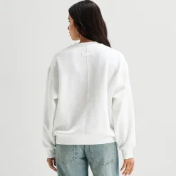 Arizona Womens Juniors Crew Neck Long Sleeve Sweatshirt