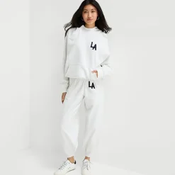 Arizona Womens Juniors Cuffed Fleece Sweatpant