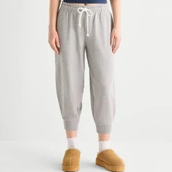 Arizona Womens Juniors Cuffed Capri Pant