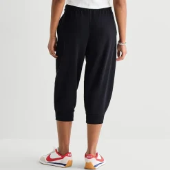 Arizona Womens Juniors Cuffed Capri Pant
