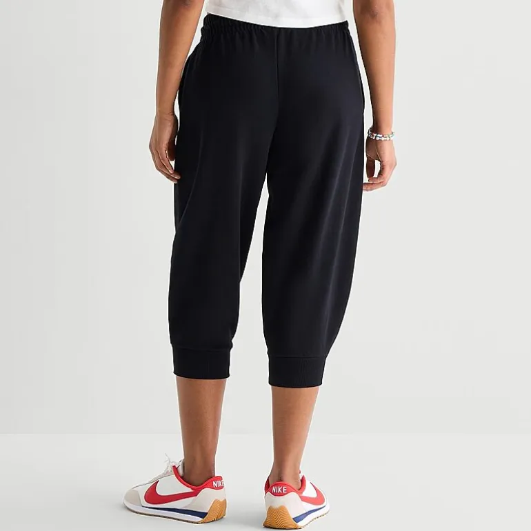 Arizona Womens Juniors Cuffed Capri Pant